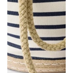 Prada Mariner small striped fabric bucket bag