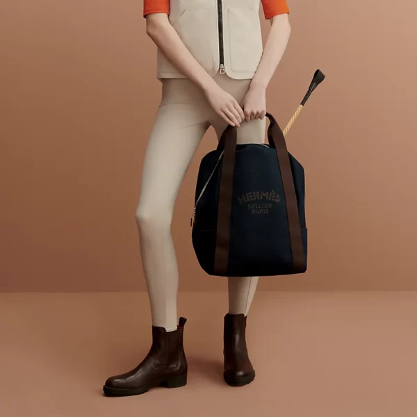 Hermès Groom backpack bleu navy