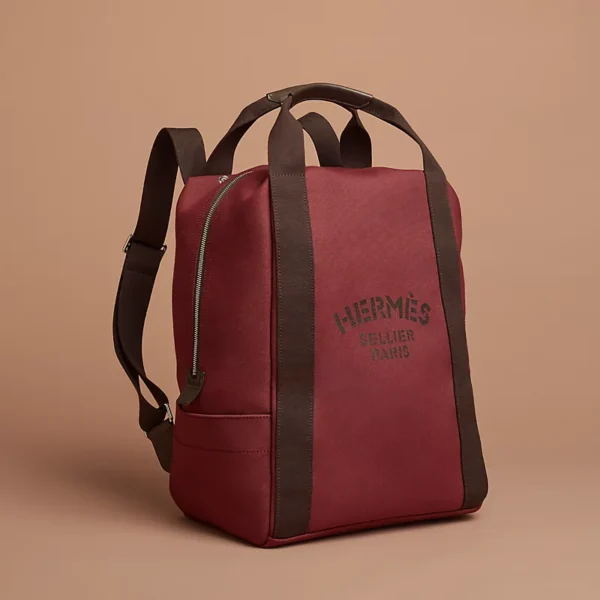 Hermès Groom backpack red