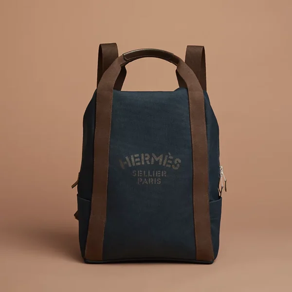 Hermès Groom backpack bleu navy