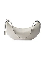 Prada Large Leather Shoulder Bag white