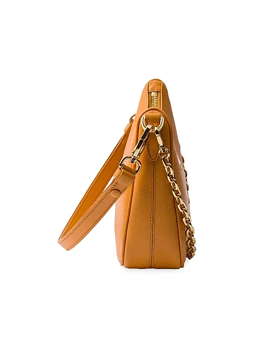 Prada Re-Edition Saffiano Leather Mini-Bag Orange