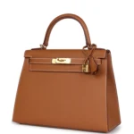 Hermès Kelly Sellier 28 Gold Epsom Gold Hardware