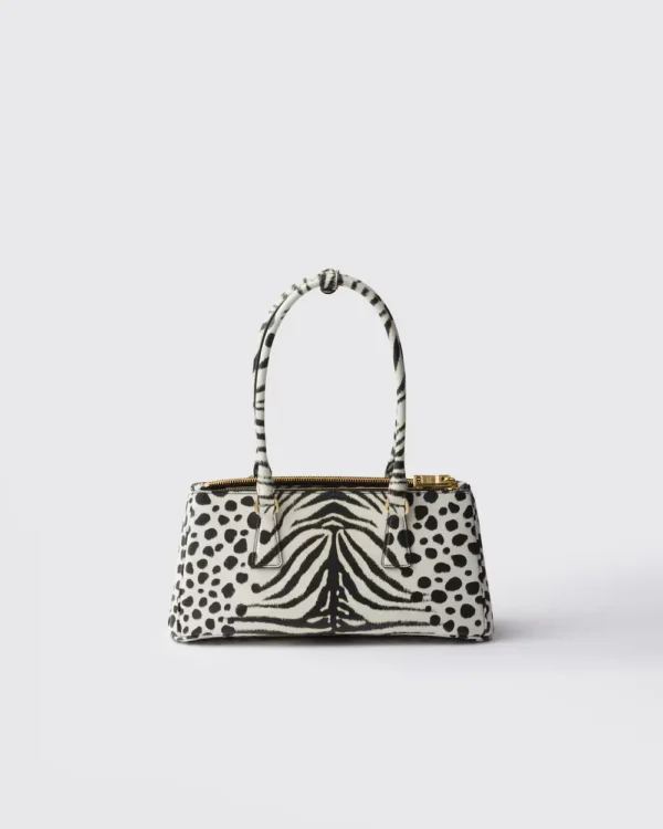Prada Galleria medium printed Saffiano leather bag