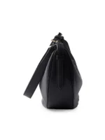 Prada Large Leather Shoulder Bag black