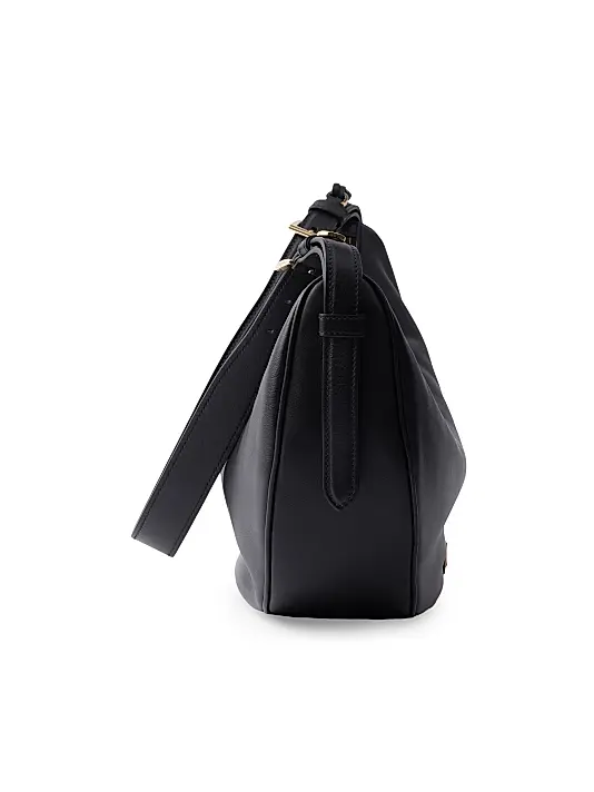 Prada Large Leather Shoulder Bag black