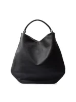 Prada Large Black Leather Shoulder Bag