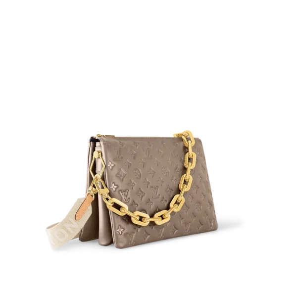 Coussin MM Taupe