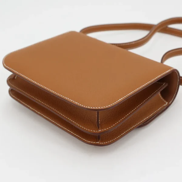 Hermès Constance Mirror 18 Gold in Epsom, Rose Gold hardware