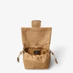 Mamma Baguette Small Blue denim-effect FF jacquard mini-bag