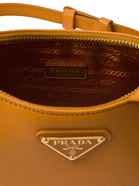 Prada Re-Edition Saffiano Leather Mini-Bag Orange