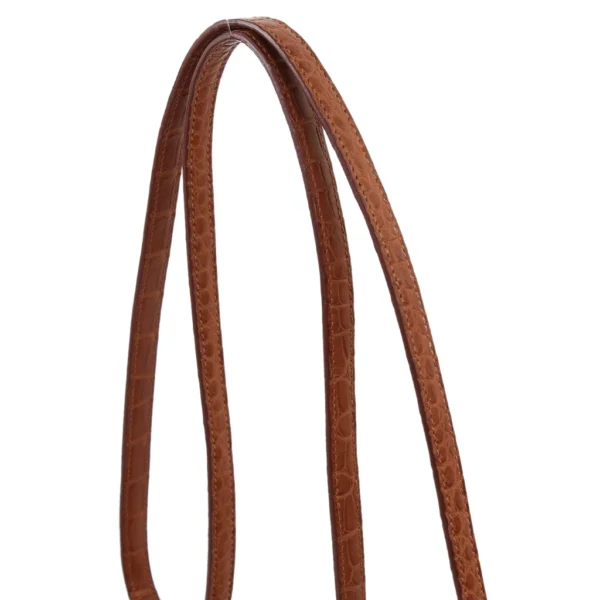 HERMèS Matte Alligator Constance Mini 19 shoulder bag in Gold with Gold hardware