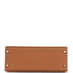 Hermès Kelly Sellier 28 Gold Epsom Gold Hardware
