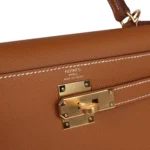 Hermès Kelly Sellier 28 Gold Epsom Gold Hardware