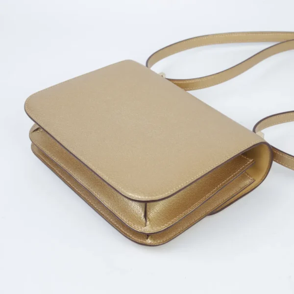 HERMèS Constance Mini Dore (Y9) Chamkila Permabrass hardware W