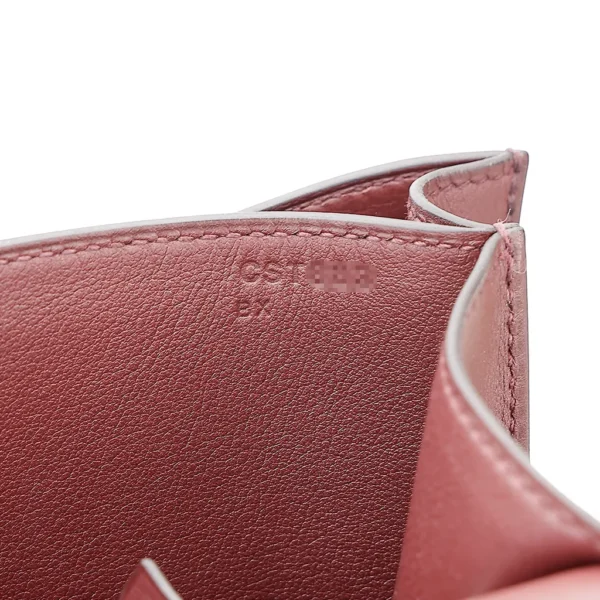 HERMèS Limited Edition Constance Toile de Camp 24 Dechainee shoulder bag in Canvas and Bordeaux Swift leather with Palladium hardware