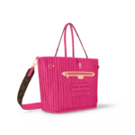 Neverfull Bandoulière Inside Out MM Pink